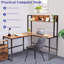 Bureau en L Millings-1047545605