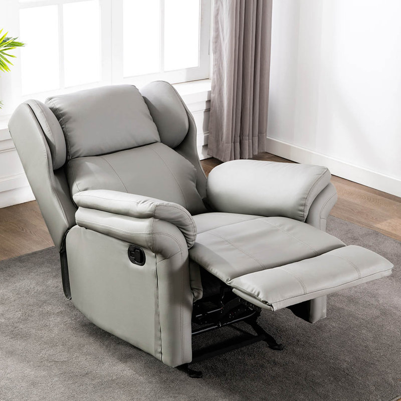 Shropshire Faux Leather Massage Chair, Grey