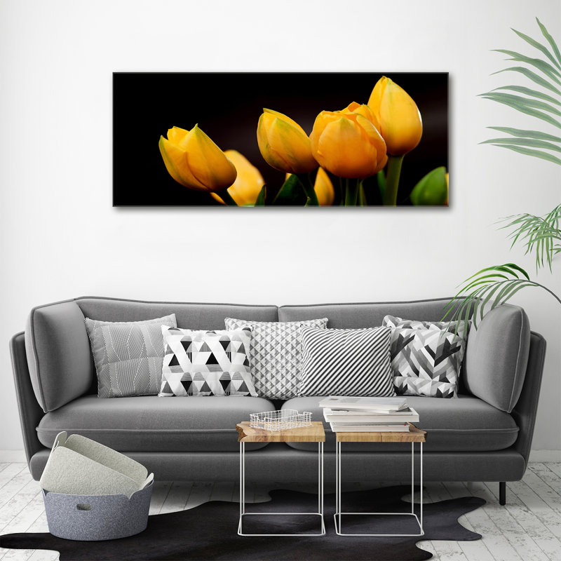 1 Piece Wall Art, 50cm H x 125cm W x 2cm D, Wrapped Canvas
