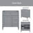 29.3'' Single Bathroom Vanity Base Only-96216376