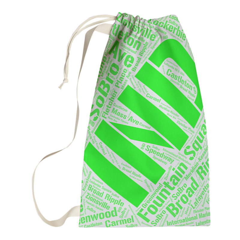 Laundry Hamper with Handles, Green, Large (36" H x 28" W x 1.5" D), San Francisco
