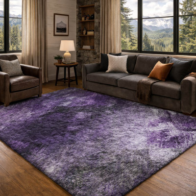 Tapis à poil long de qualité supérieure lavable à la machine ADS590