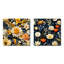 Palermo - Ensemble de 2 collages floraux carrés-101852894-101852900