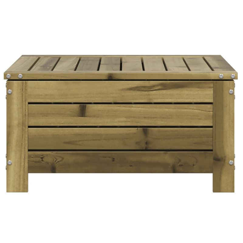 Bui Wood Outdoor Ottoman