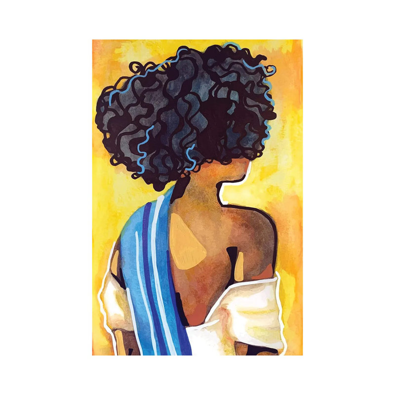 Silk - Print on Canvas, Wrapped Canvas, 66.04 cm H x 45.72 cm W x 1.91 cm D
