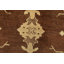 Tapis brun nouvel âge en laine 9 pi 10 po x 14 pi 2 po Mudiwa