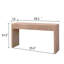 Console moderne avec 4 tiroirs - 59,2 po-1317446979