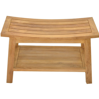 Banc de douche l 30" teck Wheatley