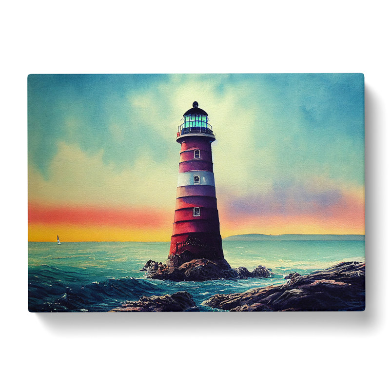 Lighthouse Vol.4 - Wrapped Canvas, 40cm H x 60cm W x 3cm D