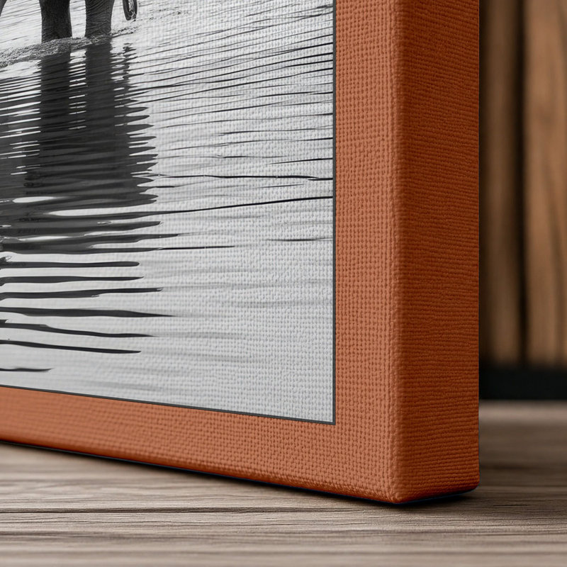 Print, 18x12 - 45.7 x 30.5 cm, Terracotta Border