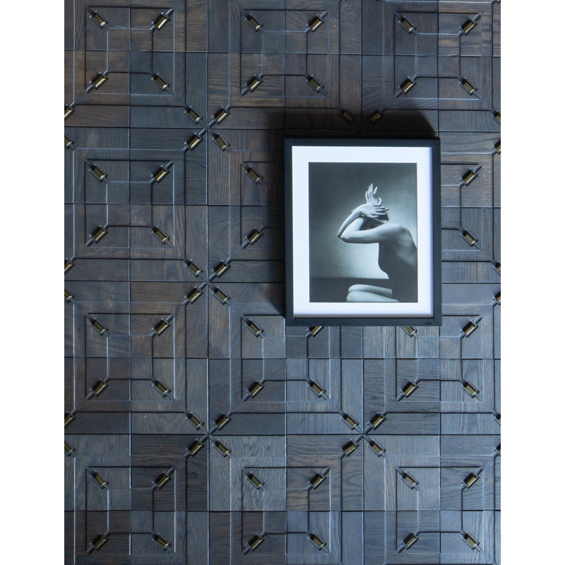Off the Grid Singular Tile, Black Onyx