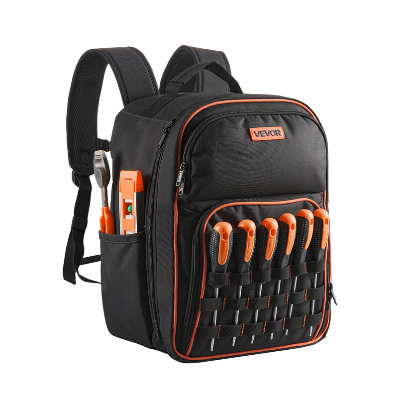 Sac à dos à outils résistant à la déchirure pour chantier