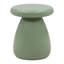 Artem Lightweight Concrete End Table, Green