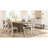 Dining Table - Toffe With Rope Base