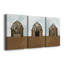 «A Barn's Portrait I», ensemble de 3 impressions sur toile tendue-565315781