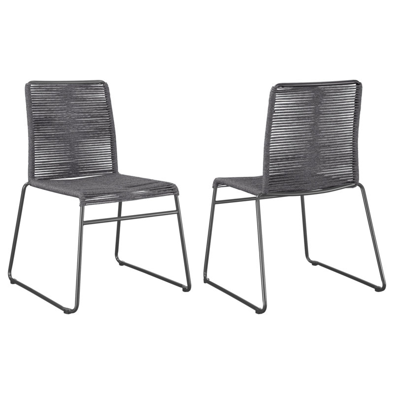 Chaise d'appoint empilable Jerome