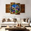 Impression sur toile sous-marine avec hublot sous-marin-1202110054