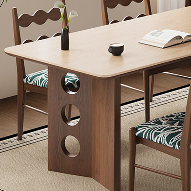 Minimalist Elegance Dining Table, 29.52"H x 70.86"L x 35.43"W
