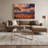 Cities Nairobi Kenya Brown Canvas Wall Art