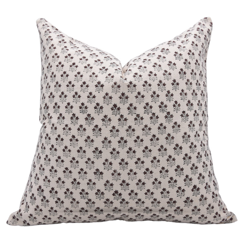 Housse de coussin intérieure / extérieure 100% coton Levert, 24 po x 24 po