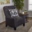 Fauteuil inclinable moderne en tissu-1331110636