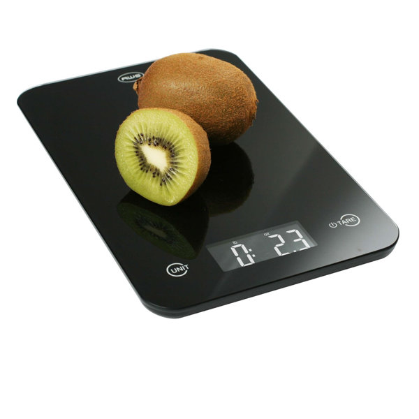 Kitrics Perfect Portions Digital Scale with Nutrition Facts Display, Silver