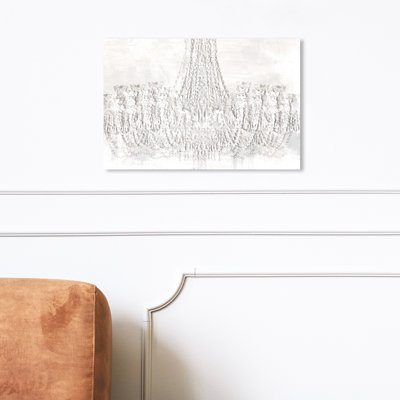 «Decadent Soiree on Chandelier», reproduction d'impression sur toile