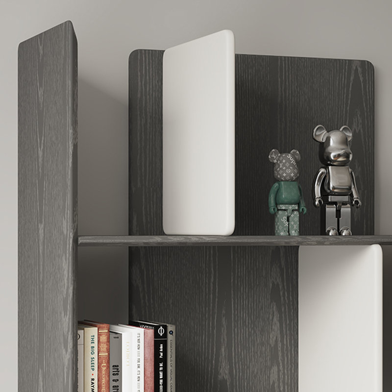 Bibliothèque de luxe à la mode
