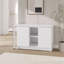 Bureau H 28,5 po, 2 portes, 5 tablettes, 2 pieds, - Bureau à domicile