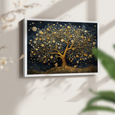 Landscape Series-CXXXII -Framed Print - Restickable