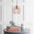 Oceane 1 - Light Copper/Gold Single Pendant