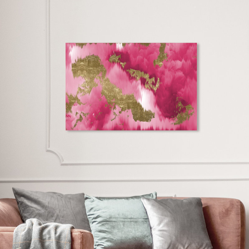 « vivanti gold », art sur toile Mabrey, H 24 po x l 36 po x P 1,5 po