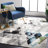 Asumi Wimbled Gray/Blue Area Rug-1330262117
