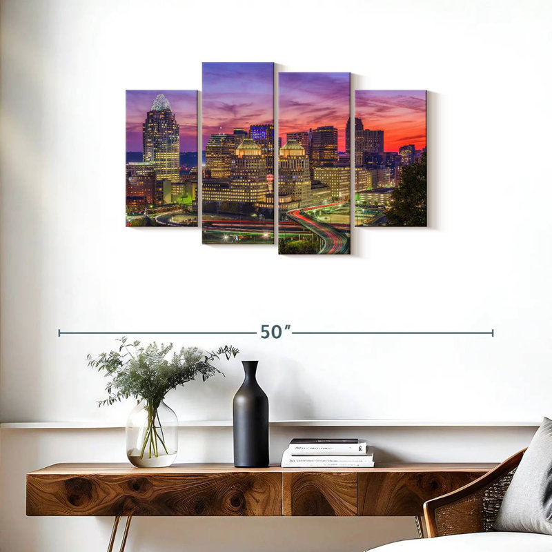 Nicci Cincinnati In Ohio, 22" H x 36" W