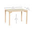 Table d'activité rectangulaire tout usage avec pieds en bois-1060418126-948973541