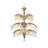 Hildebrandt 14 - Light Solid Brass Dimmable Geometric Chandelier