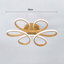 Innsbrook Modern Acrylic Light-adjusted Petal Ceiling Light 1-Light Semi Flush Mount Light-1146492350-1120027999