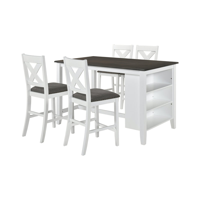 Ensemble d'îlot de cuisine 5 pièces Pereira