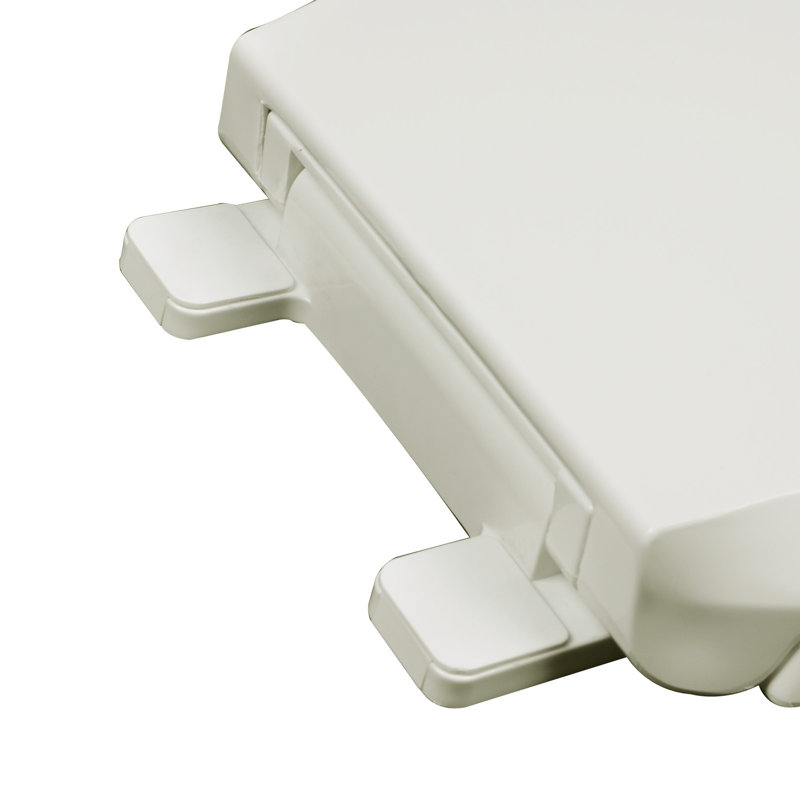 Elongated Toilet Seat and Lid, Linen/Biscuit