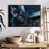 Floating Frame Walnut