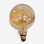 Grand globe ampoule Edison ambre