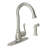 Anabelle Single Handle Kitchen Faucet with Side Spray
