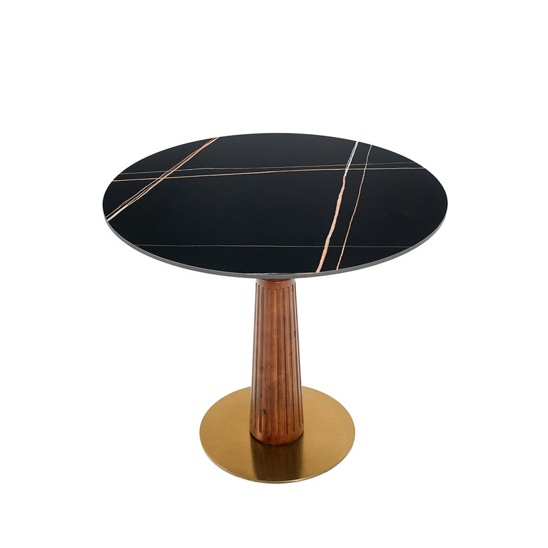 Table de salle à manger Modern Modern, Noir