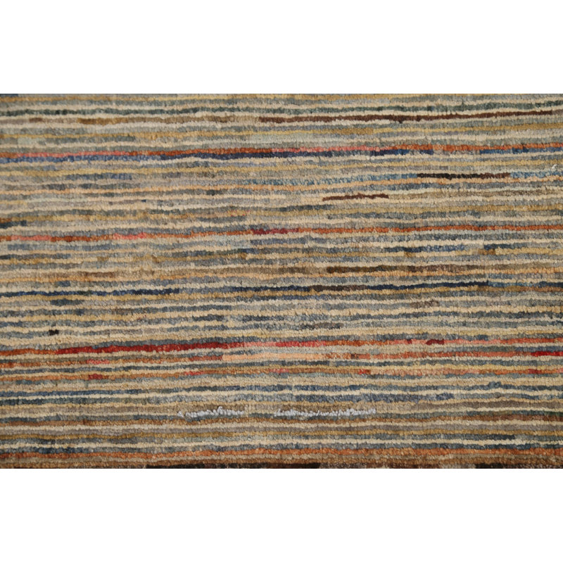 Tapis rayé Gabbeh Kashkoli