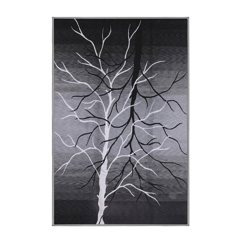 Tapis oriental gris Elias, Rectangle 6 pi x 9 pi