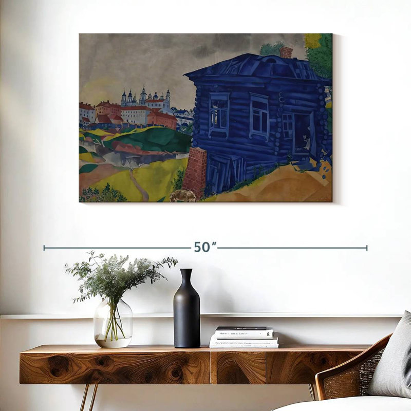 Avery La Maison Bleue, H 26 po x l 39 po