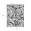 Tapis jacobien bleu et gris-962450466