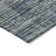Machine Washable Indoor/Outdoor Xhevrie Denim Rug