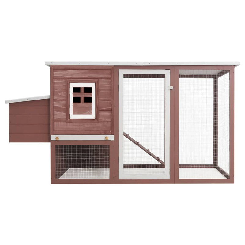 Rasen Rabbit Hutch, Brown