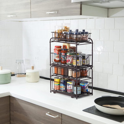 Gaberial Cabinet Shelving Rack